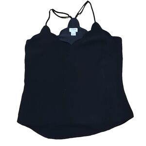 J. Crew Black Sleeveless Camisole